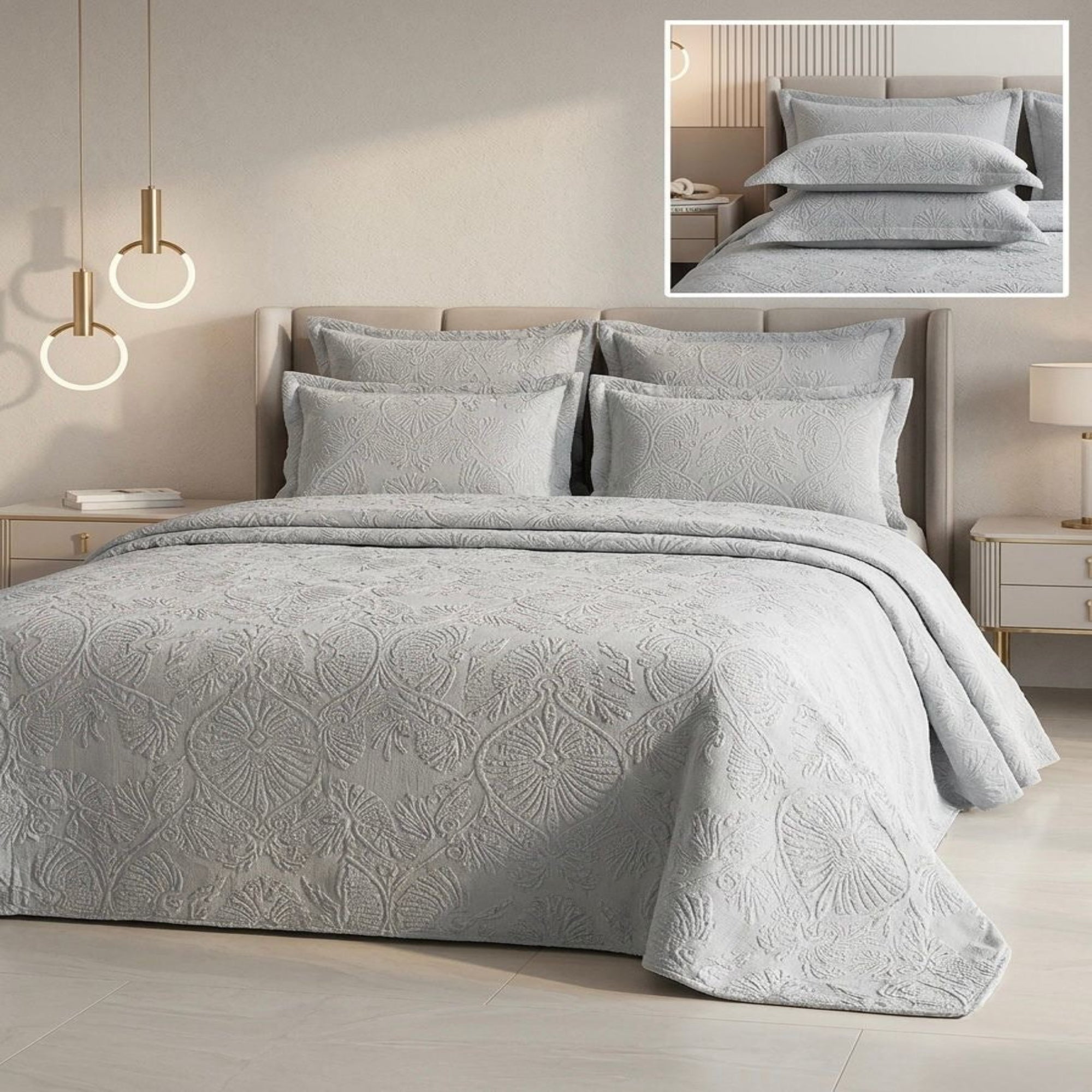 Absolute Decor – City Dreams Bedspread Set