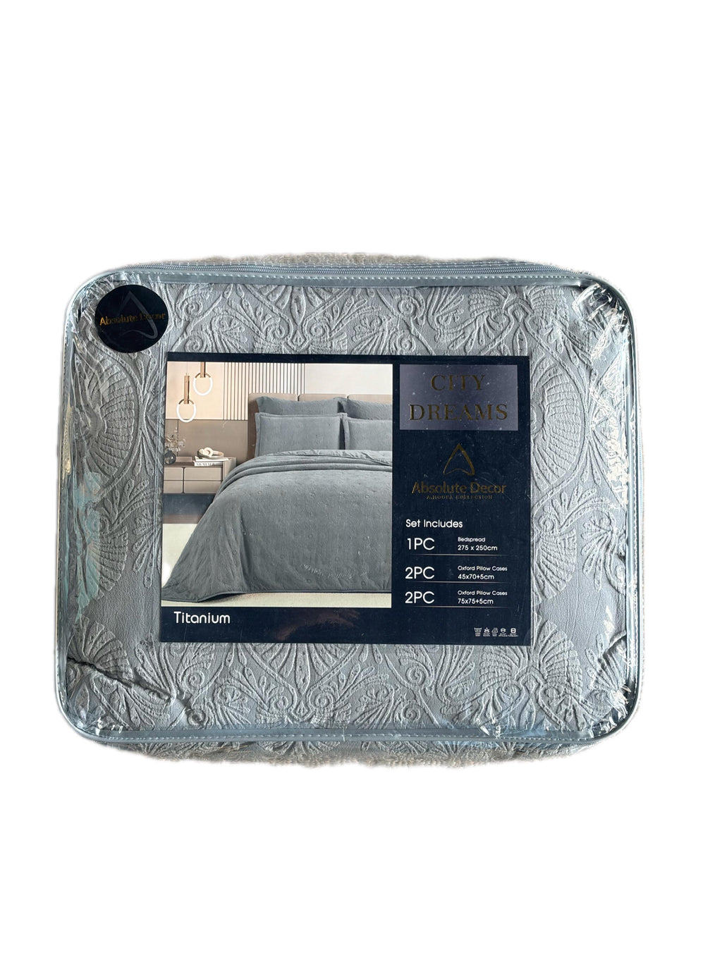 Absolute Decor – City Dreams Bedspread Set