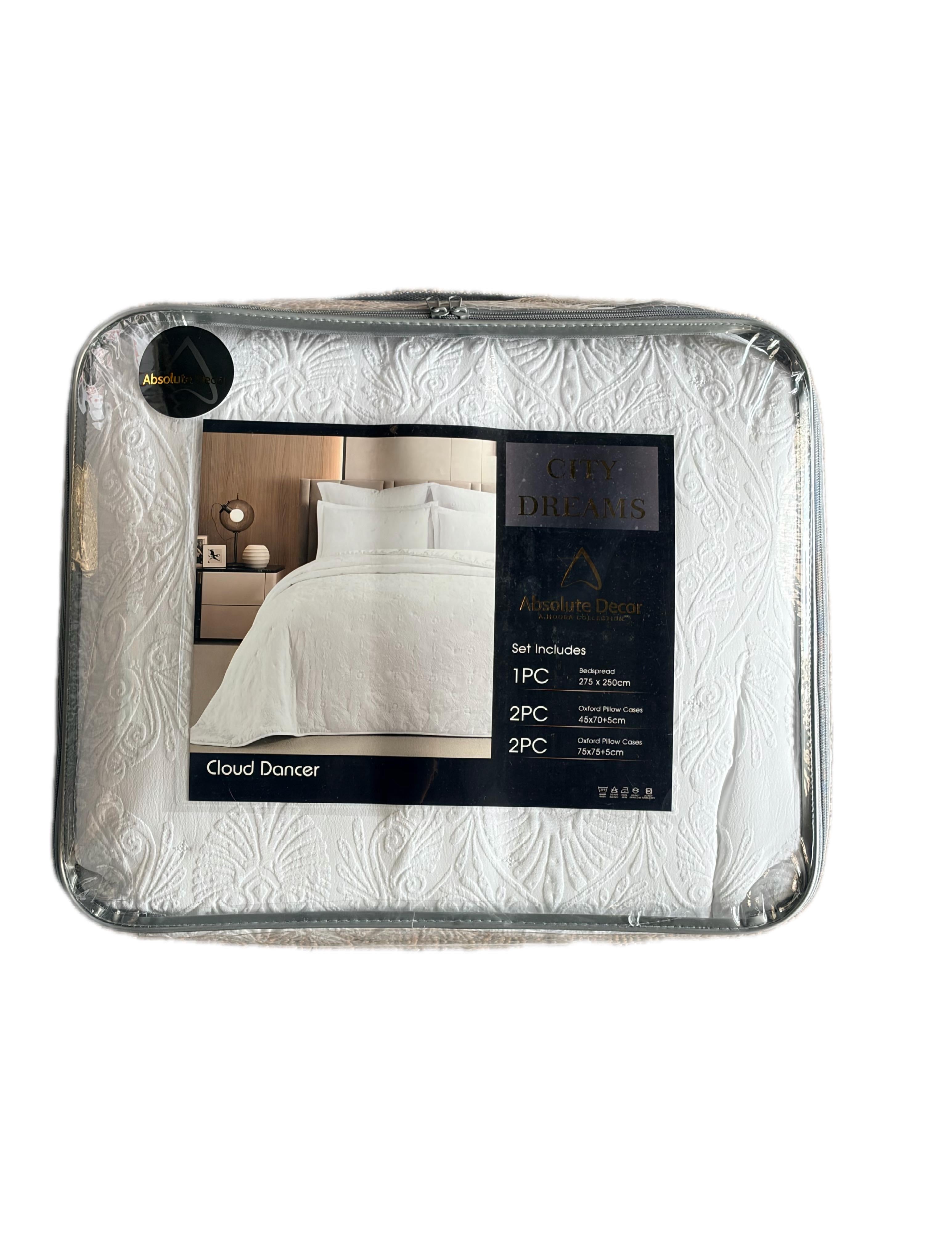 Absolute Decor – City Dreams Bedspread Set