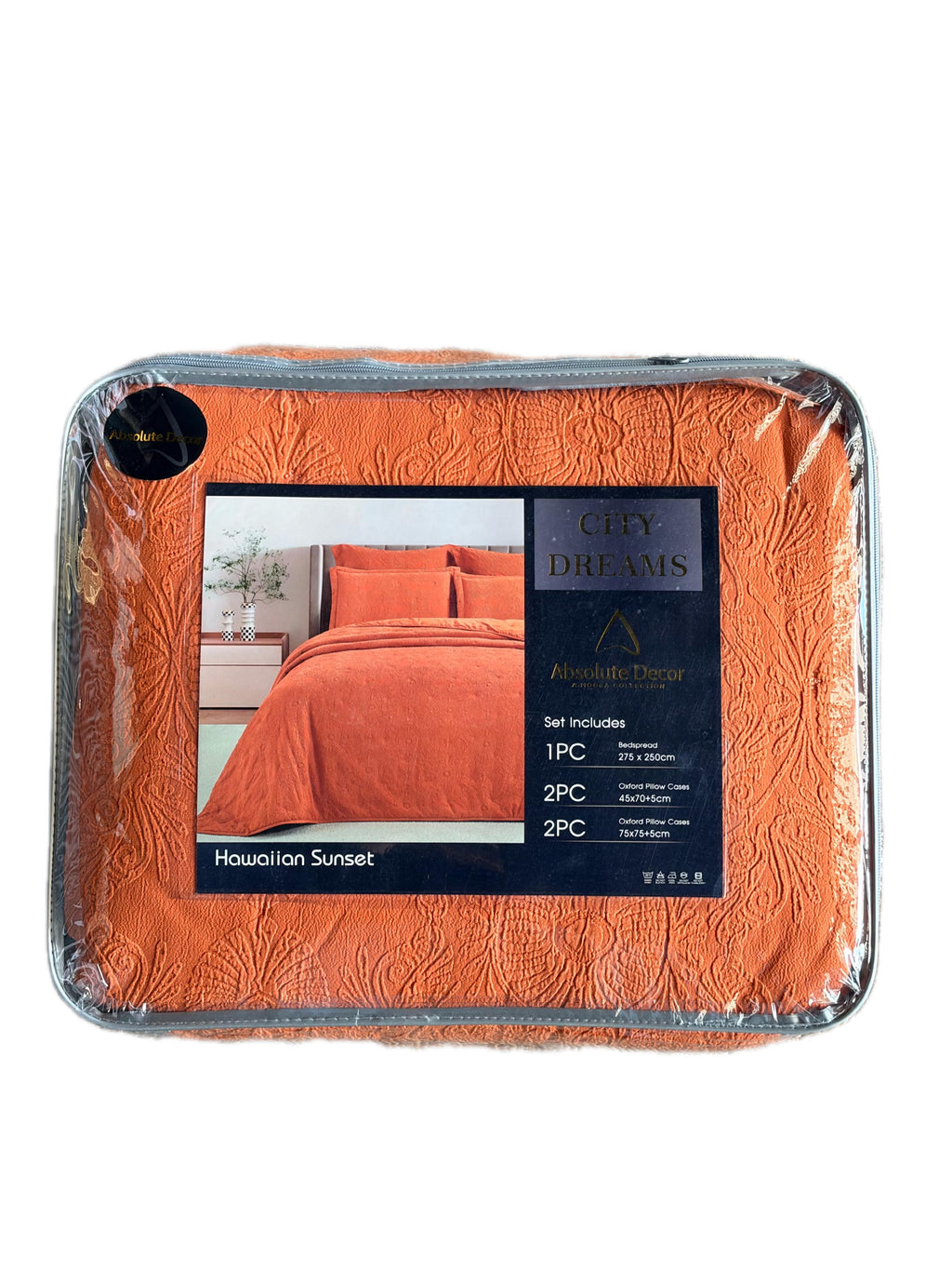 Absolute Decor – City Dreams Bedspread Set