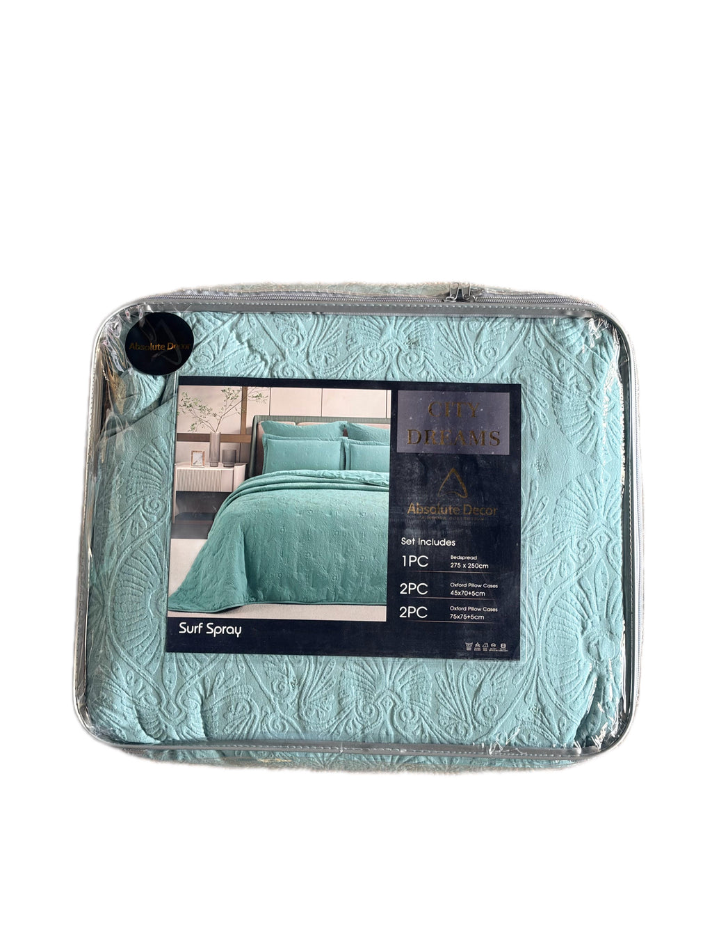 Absolute Decor – City Dreams Bedspread Set