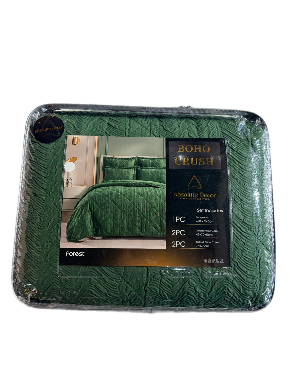 Absolute Decor Boho Crush Bedspread Set