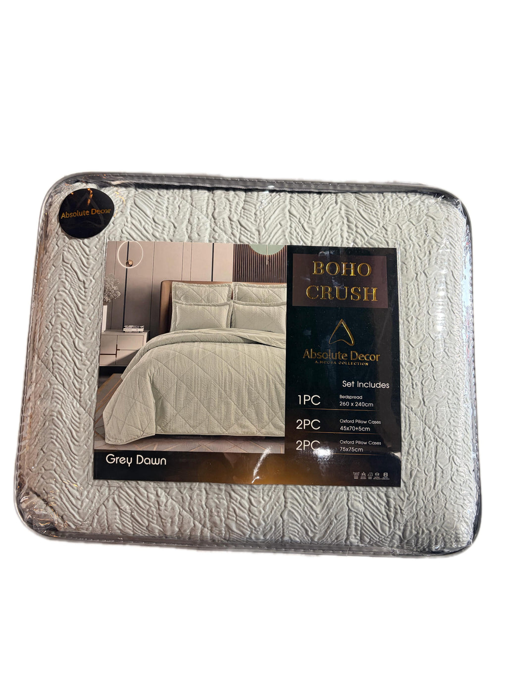 Absolute Decor Boho Crush Bedspread Set