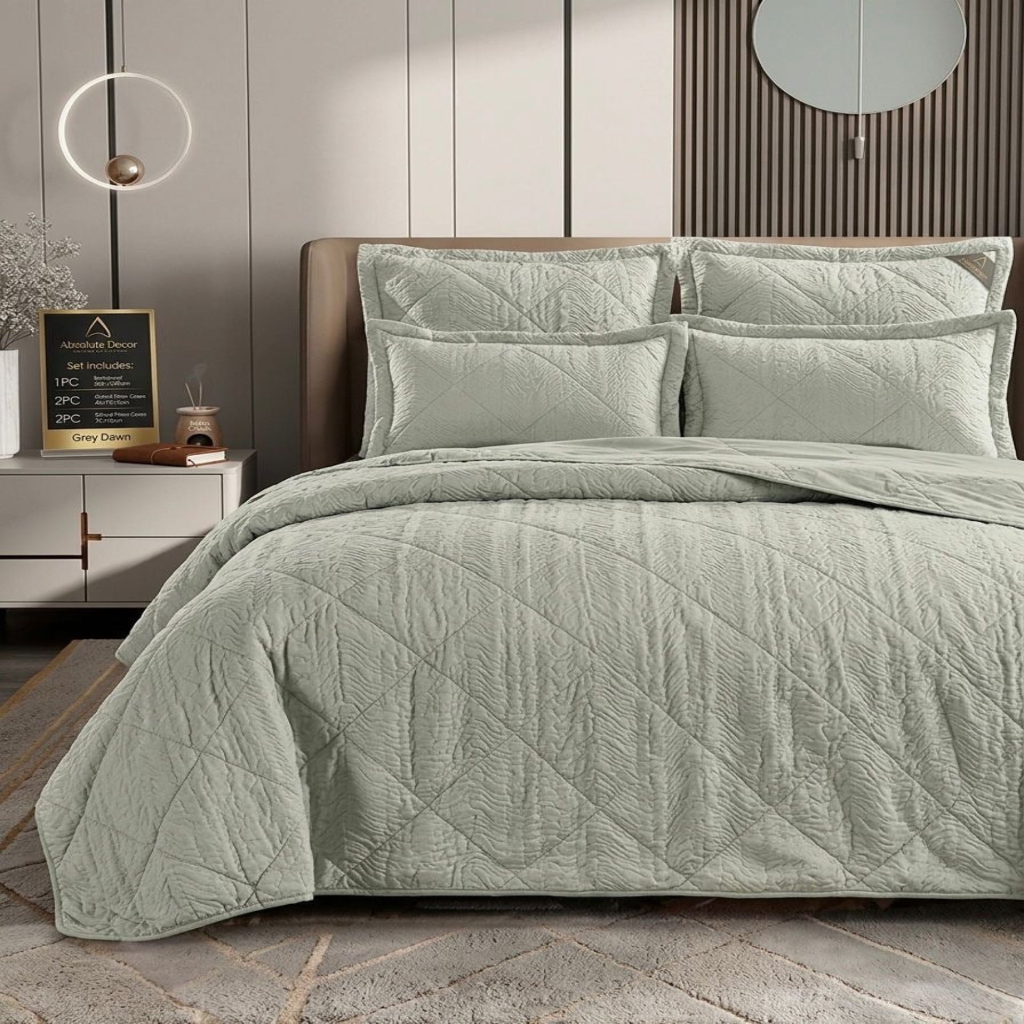 Absolute Decor Boho Crush Bedspread Set