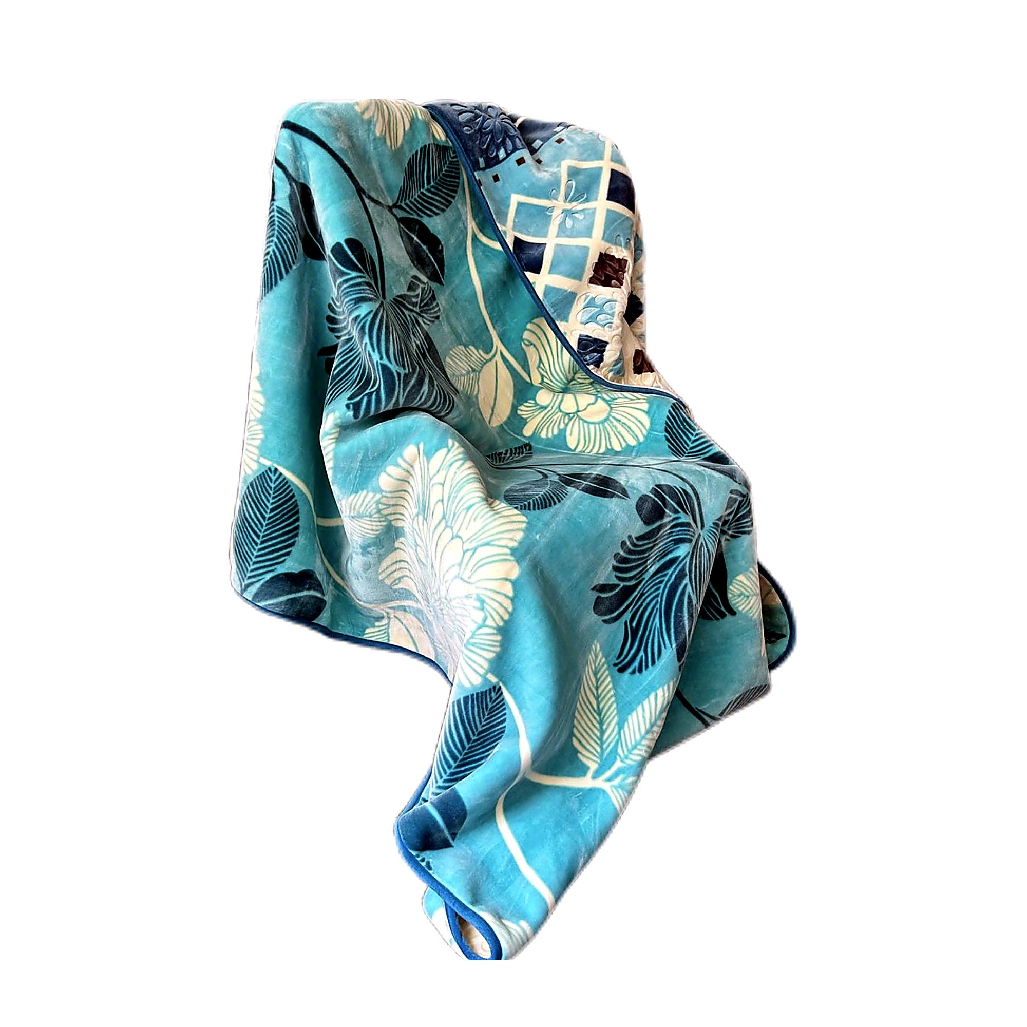 Cozy Cozy Embossed 2Ply Mink Queen Blanket