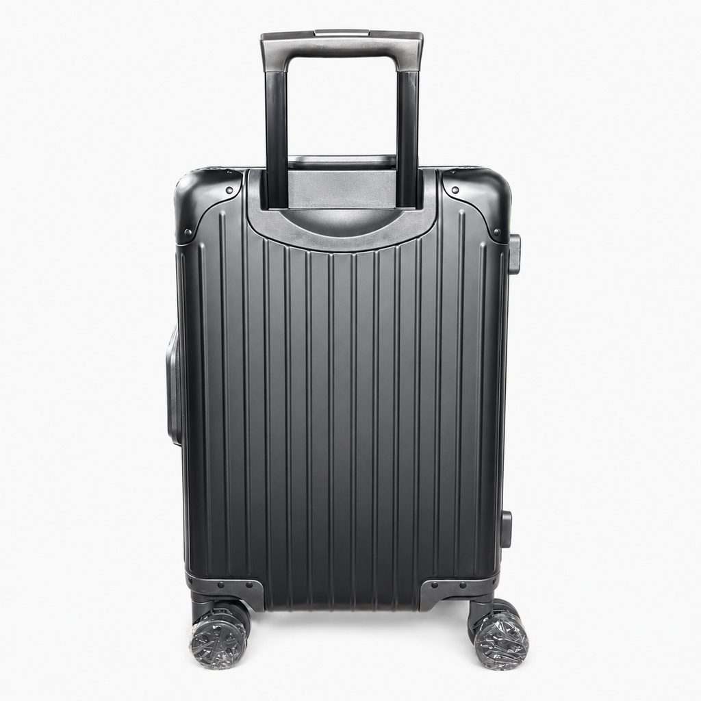 Lumin Aluminum Hard Shell Vertigo Suitcase with TSA Locks - 55cm