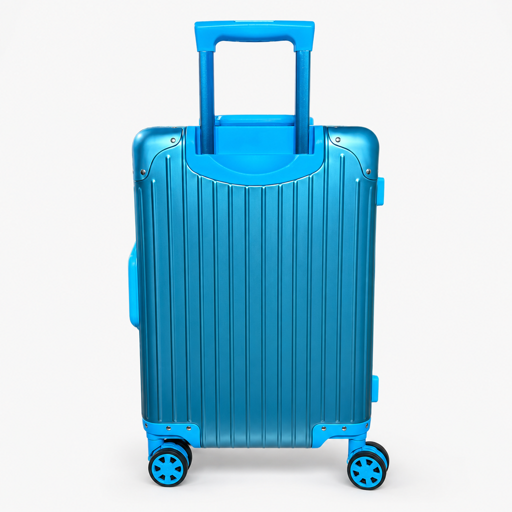 Lumin Aluminum Hard Shell Vertigo Suitcase with TSA Locks - 55cm