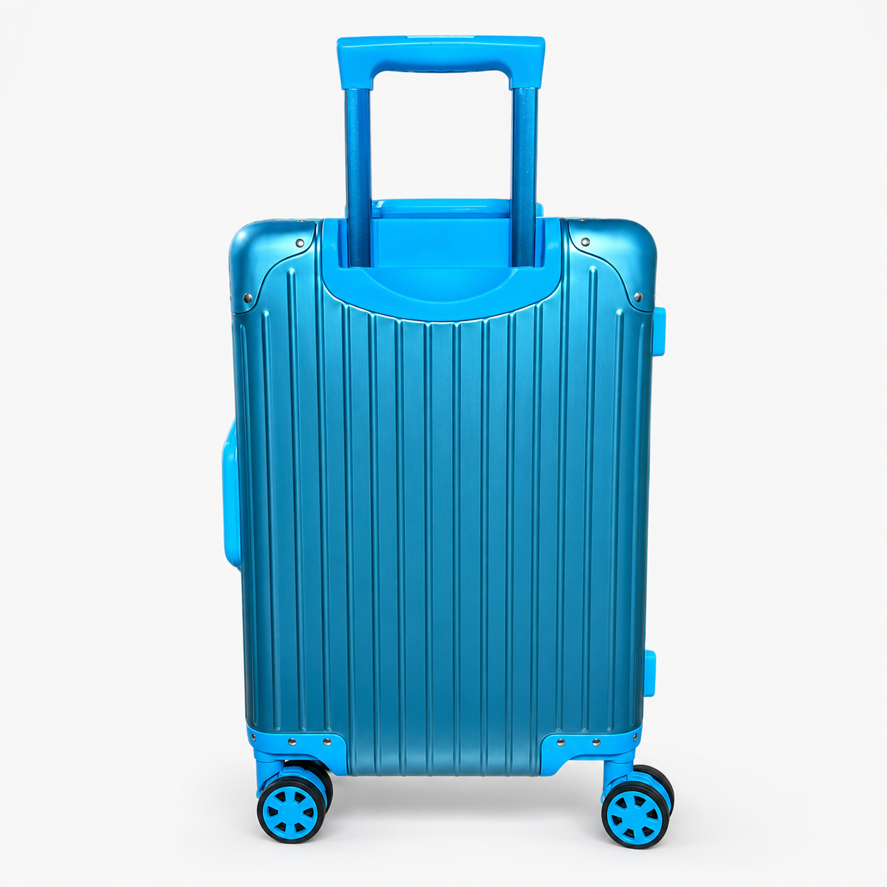 Lumin Aluminum Hard Shell Vertigo Suitcase with TSA Locks - 55cm