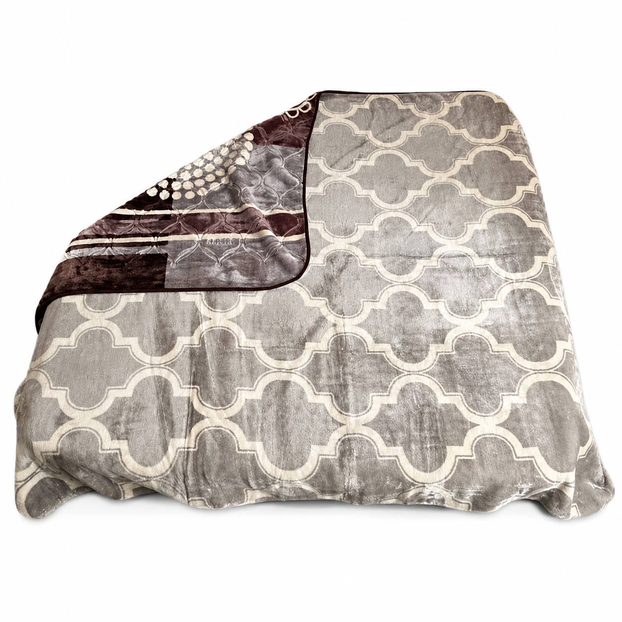 Cozy Cozy Embossed 2Ply Mink Queen Blanket
