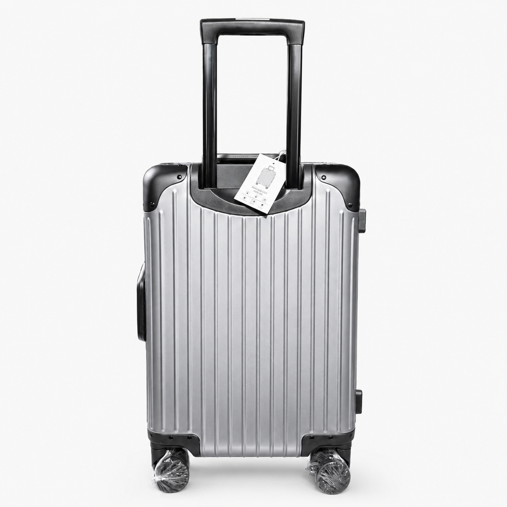 Lumin Aluminum Hard Shell Vertigo Suitcase with TSA Locks - 55cm