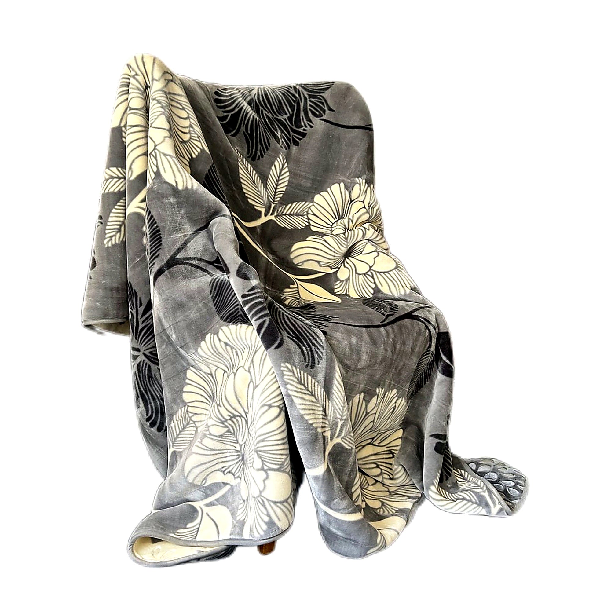 Cozy Cozy Embossed 2Ply Mink Queen Blanket