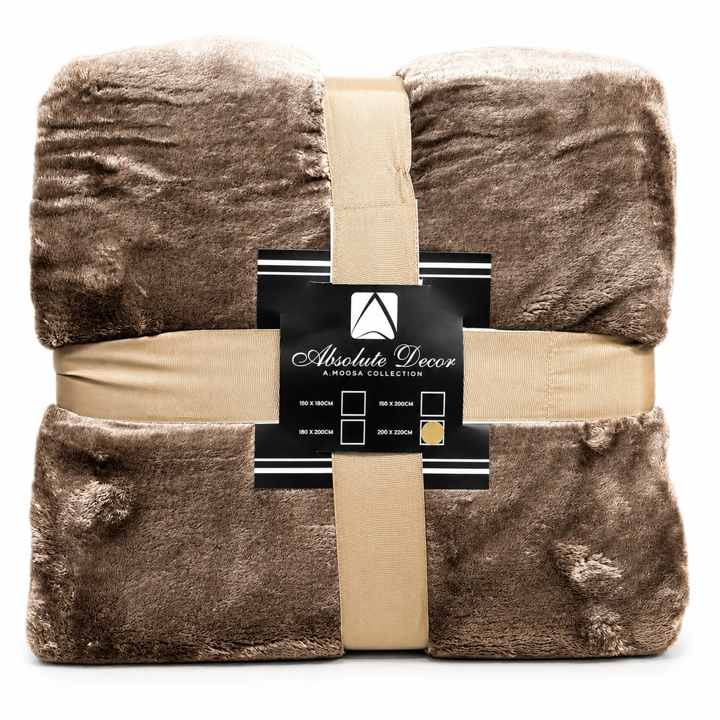 Absolute Decor Luxury Mink Blanket