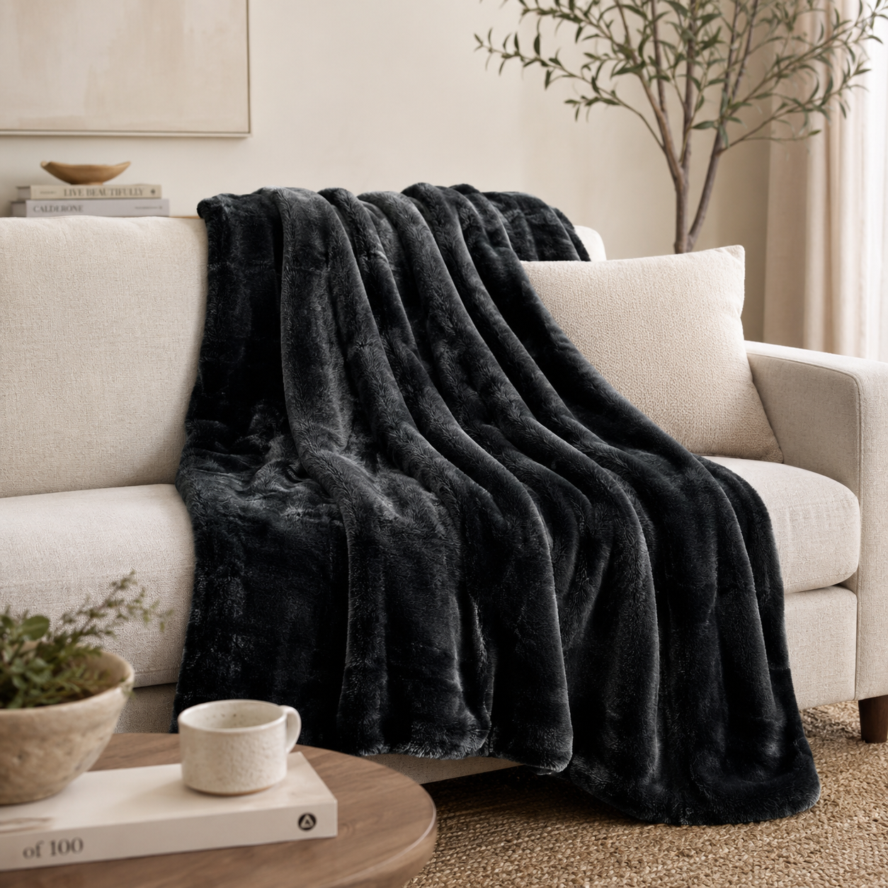 Absolute Decor Luxury Mink Blanket
