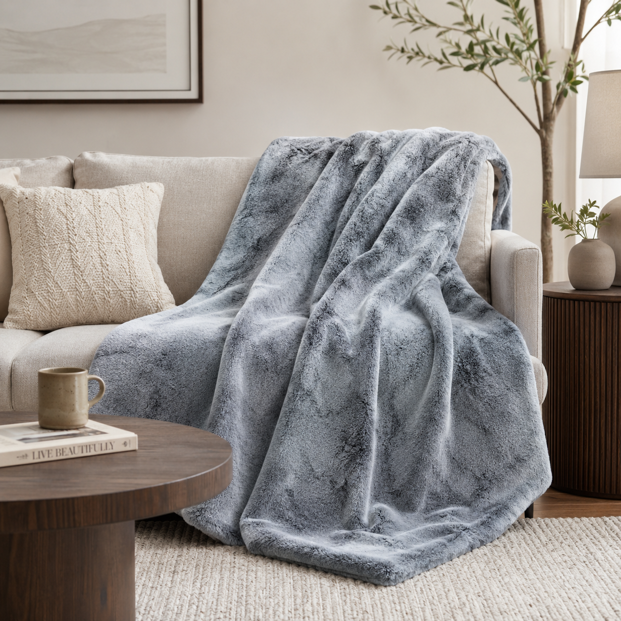 Absolute Decor Luxury Mink Blanket