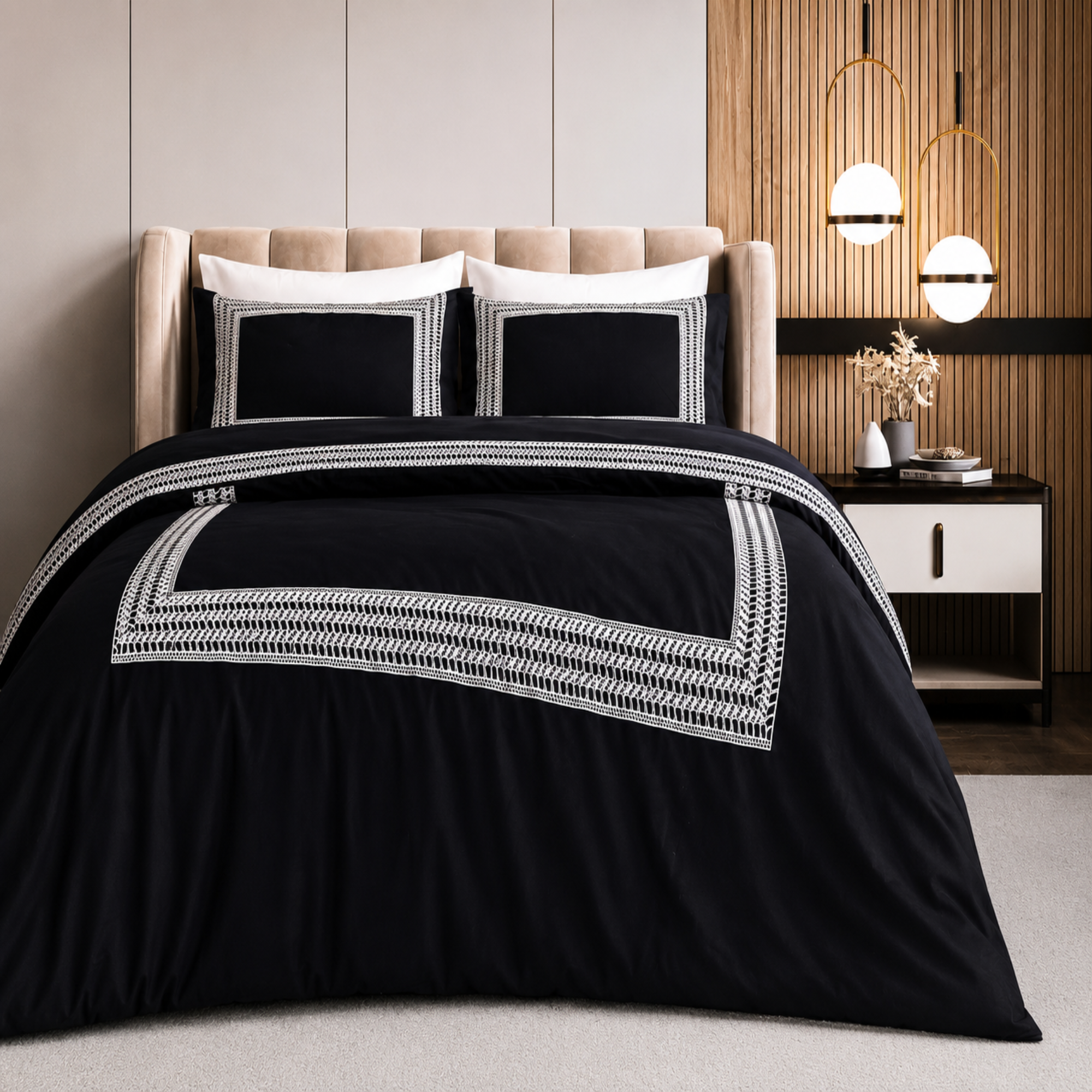 Absolute Decor Egyptian Cotton Duvet Set