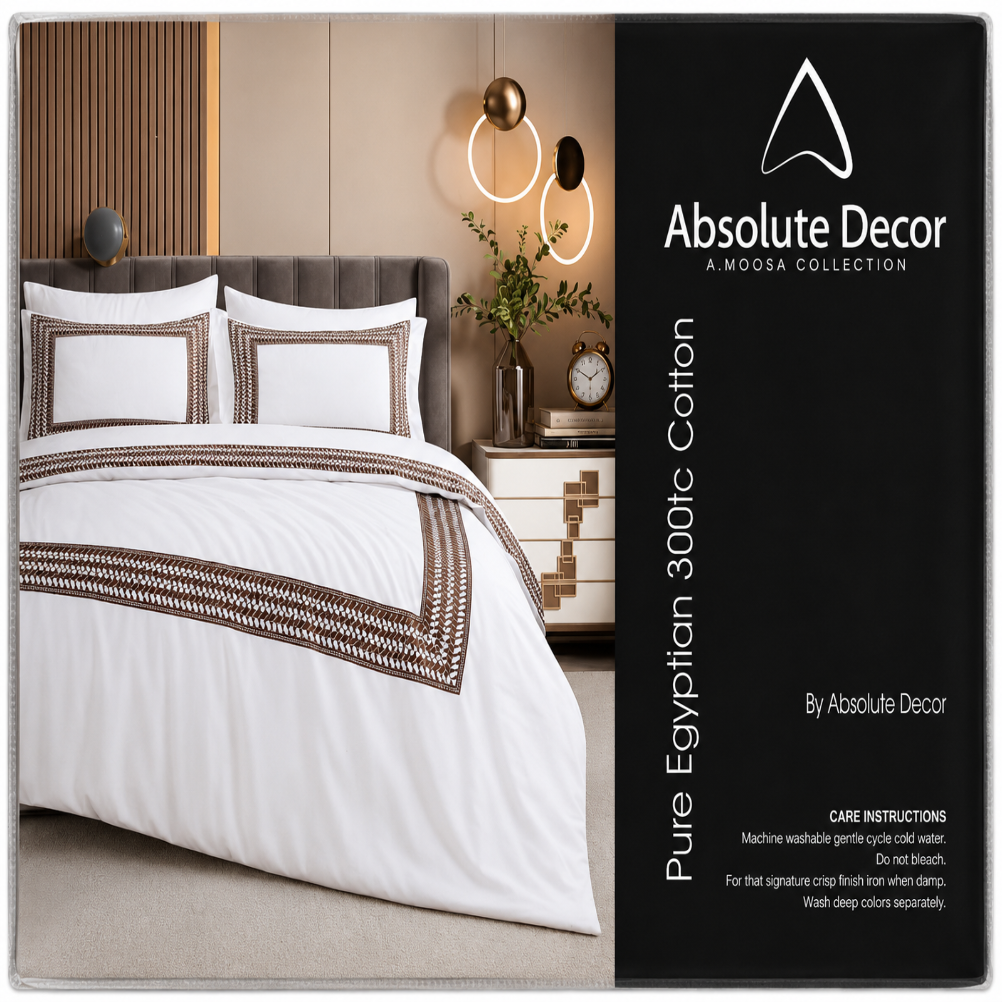 Absolute Decor Egyptian Cotton Duvet Set