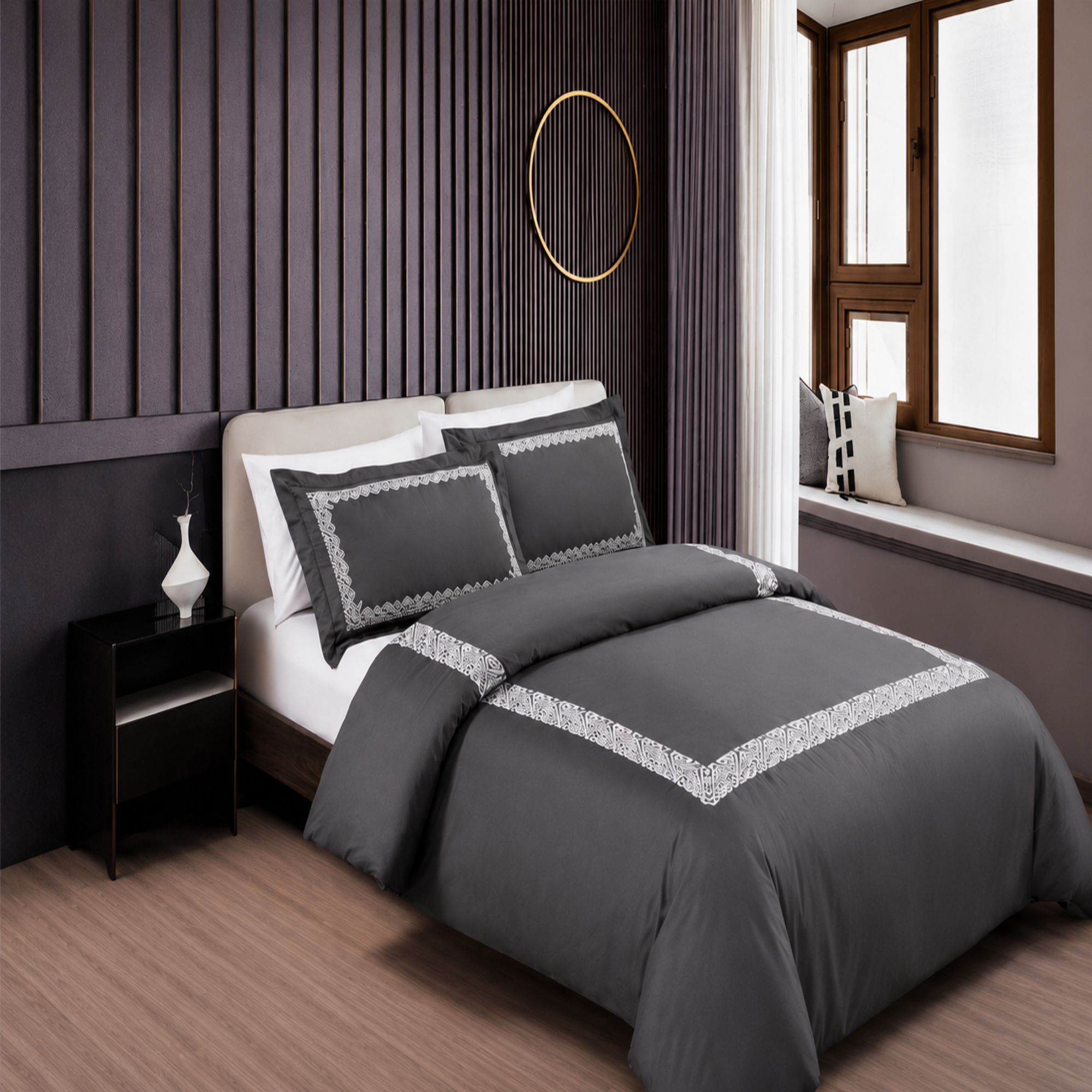 Absolute Decor Egyptian Cotton Duvet Cover Set
