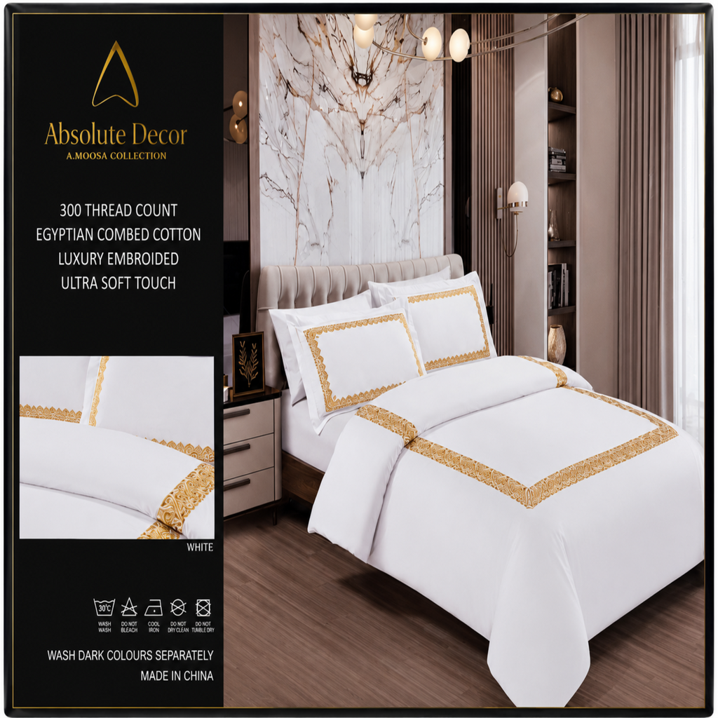 Absolute Decor Egyptian Cotton Duvet Cover Set