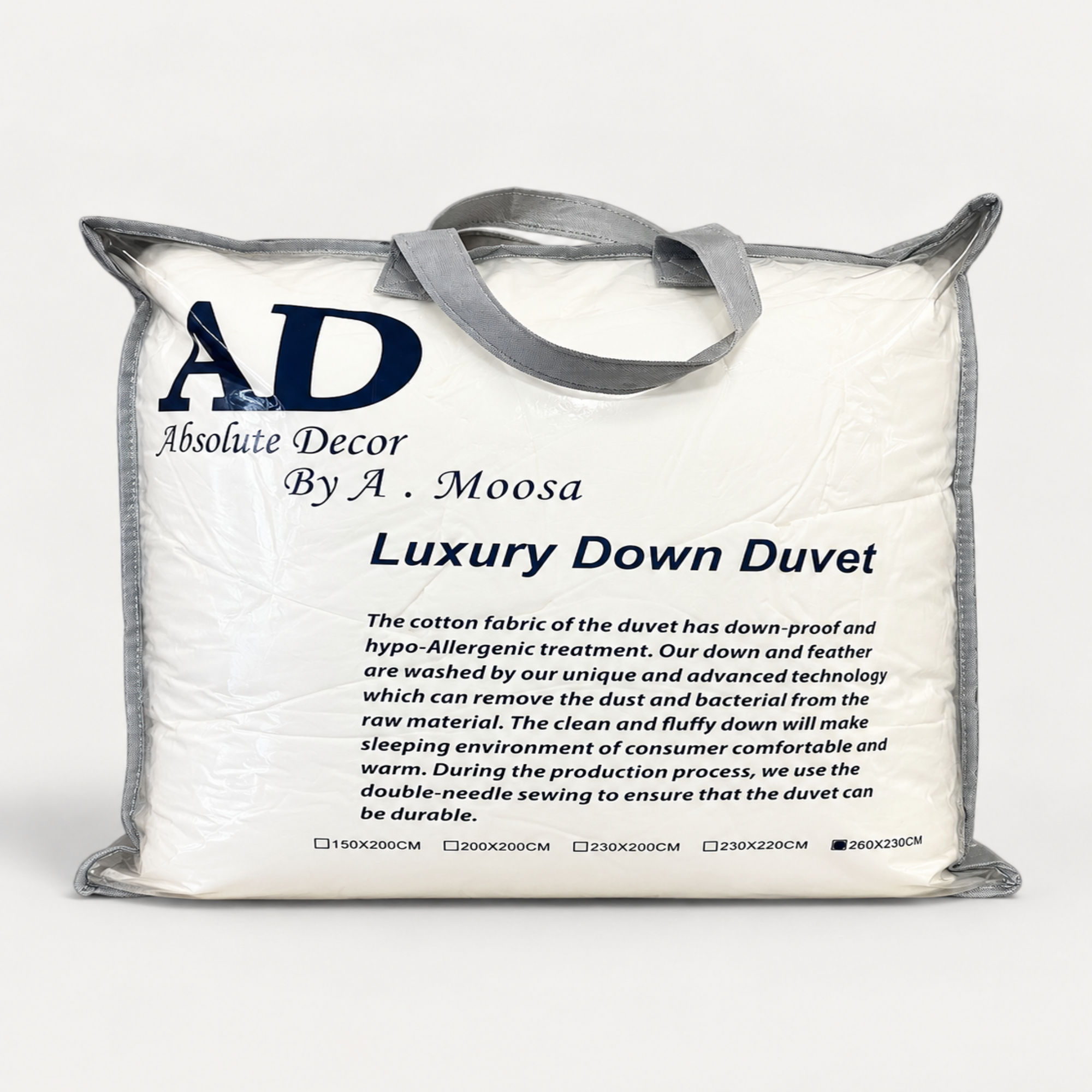 Absolute Decor Luxury Down Duvet Inner