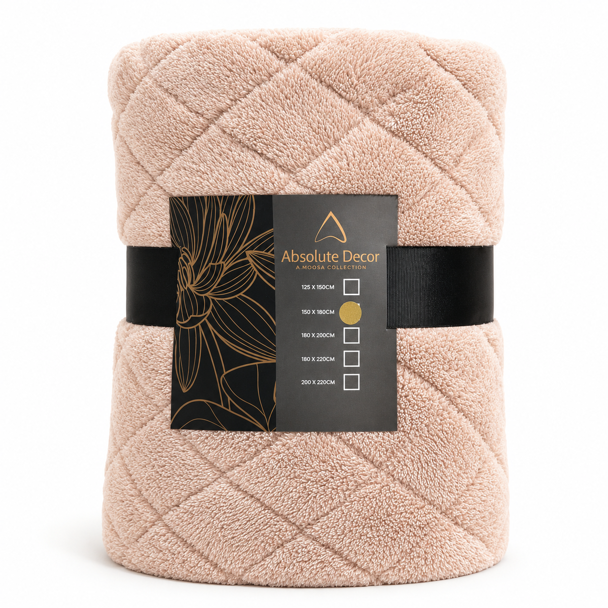 Absolute Decor Sue FleeceThrow - Pink