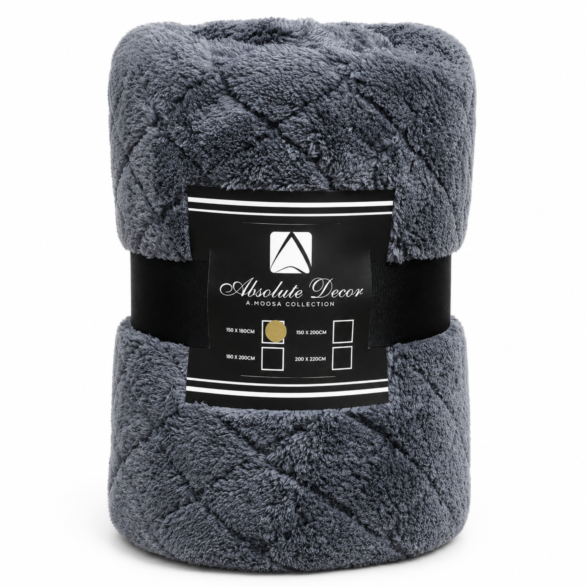 Absolute Decor Sue FleeceThrow - Grey
