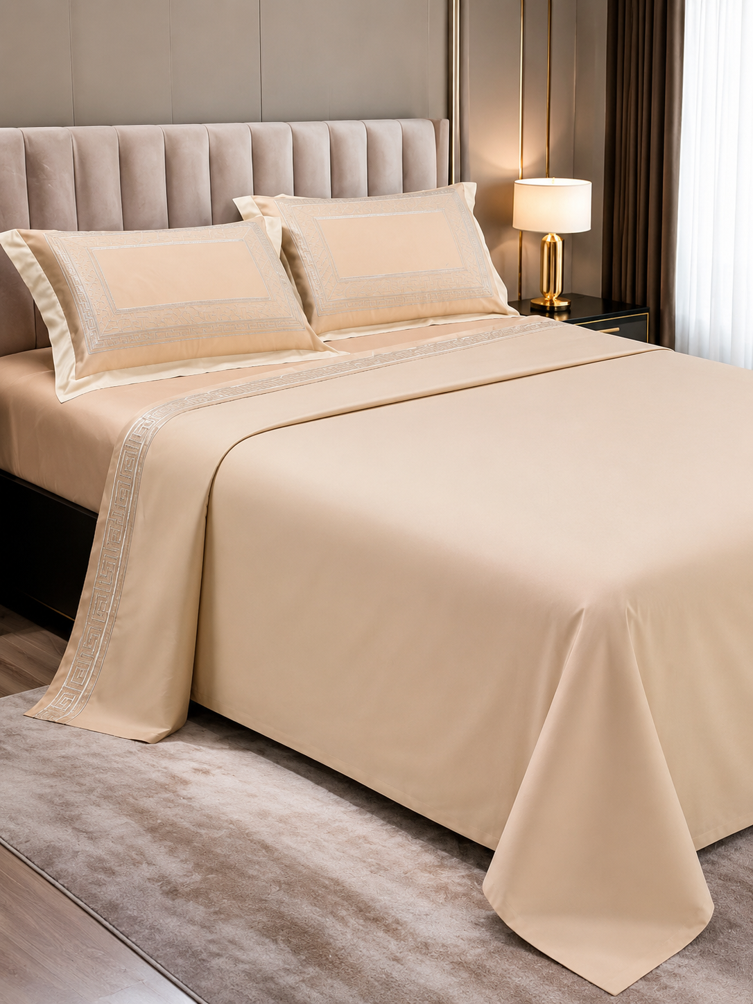 Absolute Decor 300TC Egyptian Cotton Sheet Set