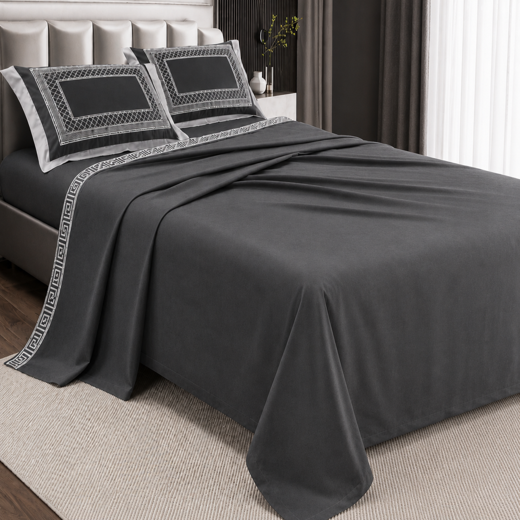 Absolute Decor 300TC Egyptian Cotton Sheet Set