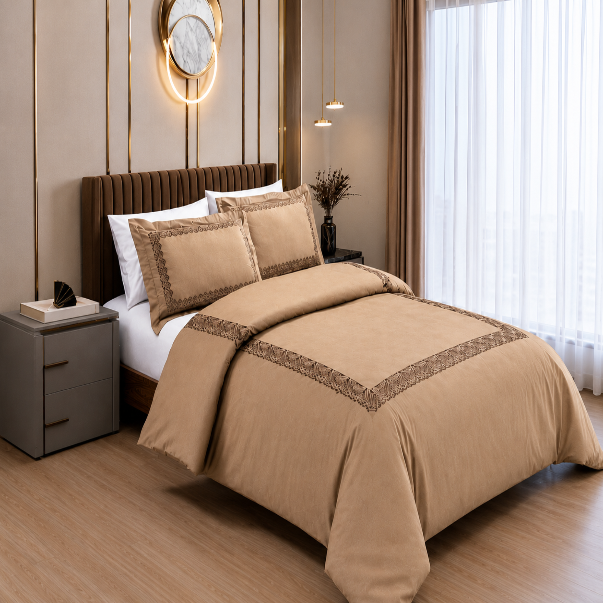Absolute Decor Egyptian Cotton Duvet Cover Set