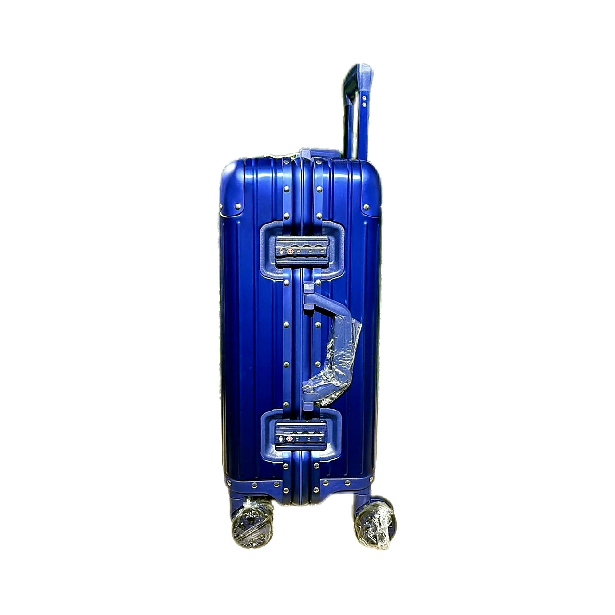 Lumin Aluminum Hard Shell Vertigo Suitcase with TSA Locks - 55cm