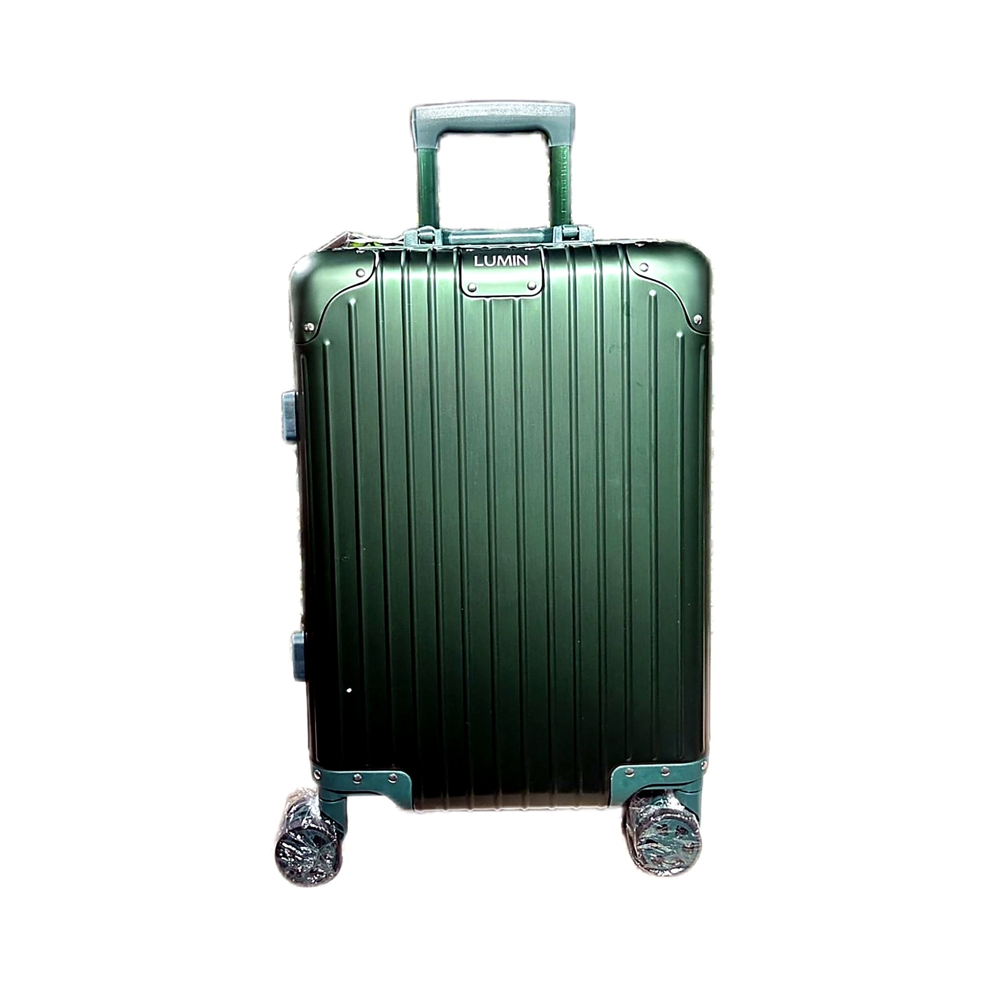 Lumin Aluminum Hard Shell Vertigo Suitcase with TSA Locks - 55cm
