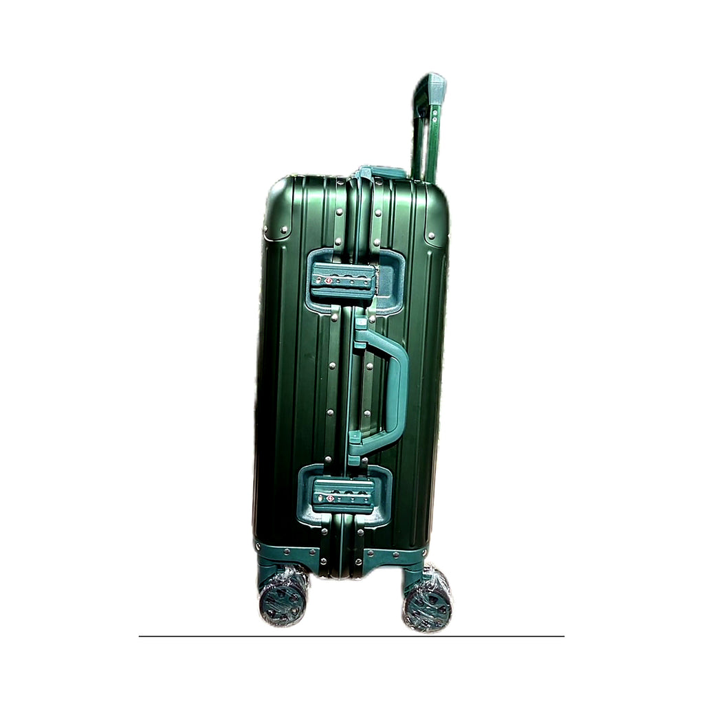 Lumin Aluminum Hard Shell Vertigo Suitcase with TSA Locks - 55cm