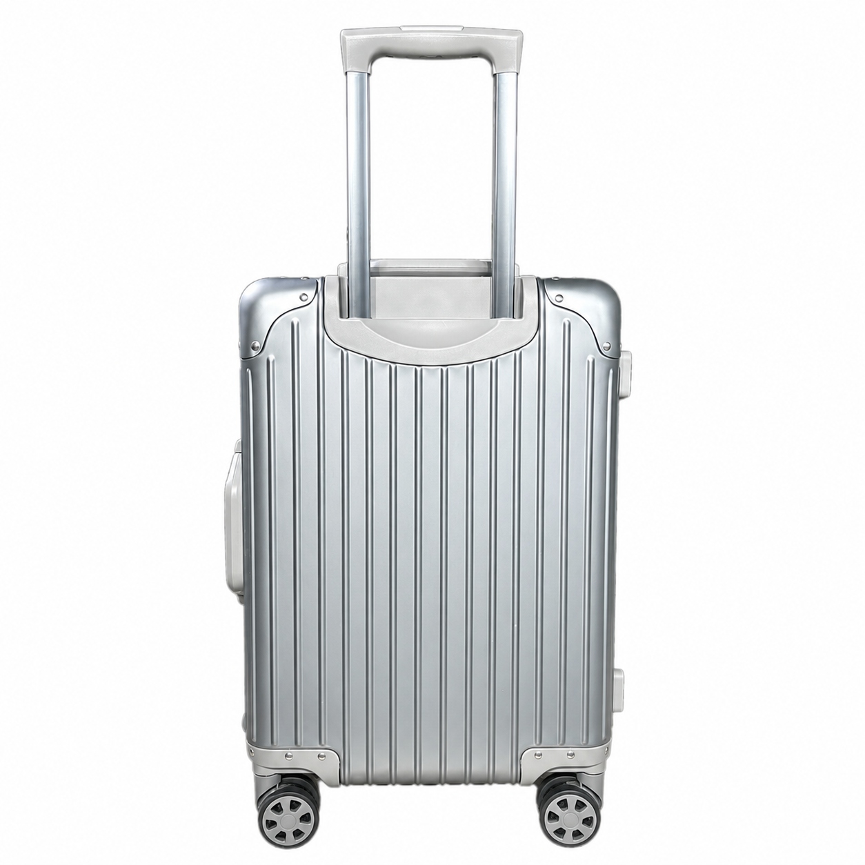 Lumin Aluminum Hard Shell Vertigo Suitcase with TSA Locks - 55cm