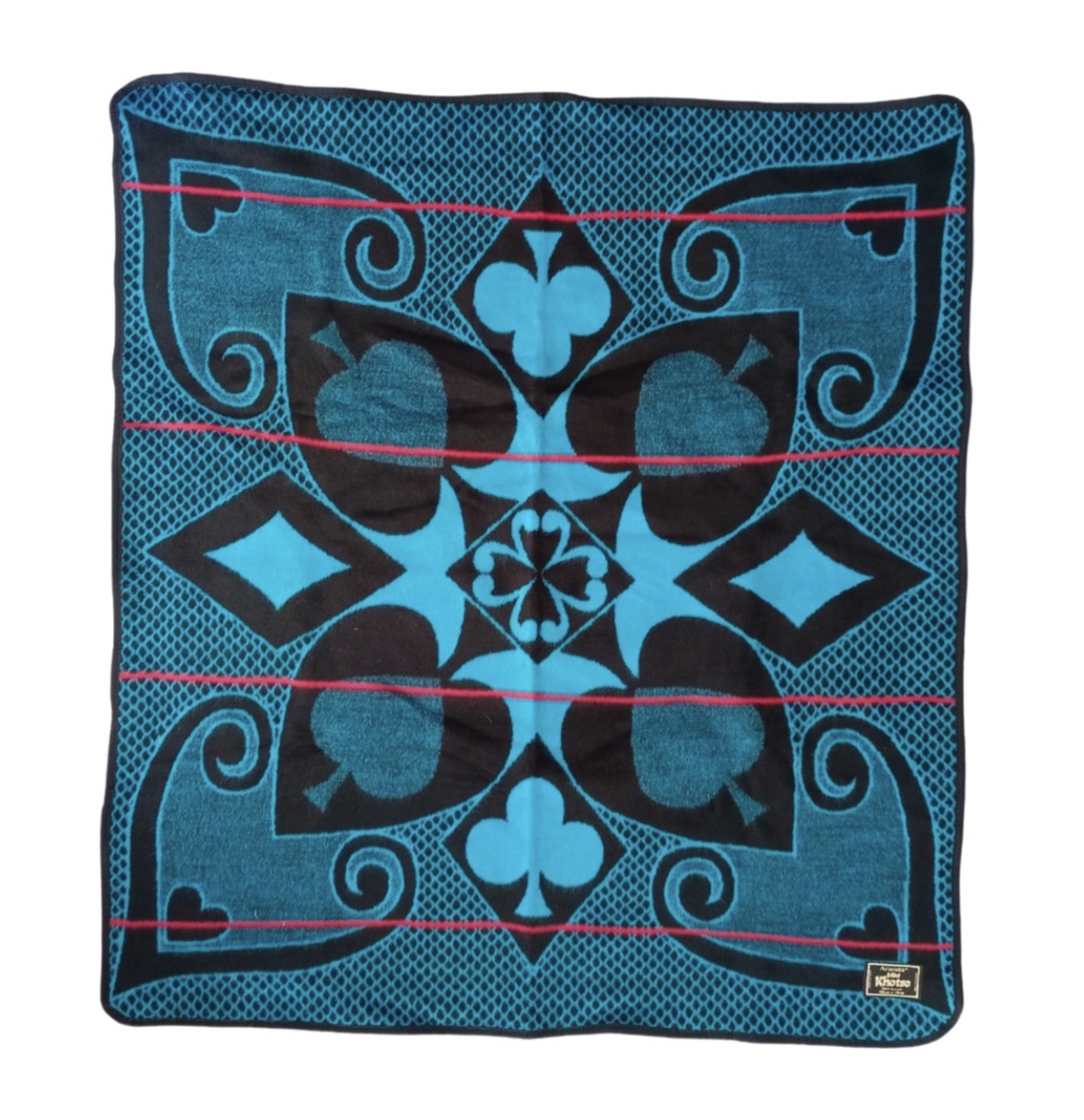 Aranda Acrylic Basotho Khotso Blanket - blue