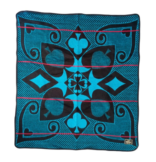 Aranda Acrylic Basotho Khotso Blanket - blue