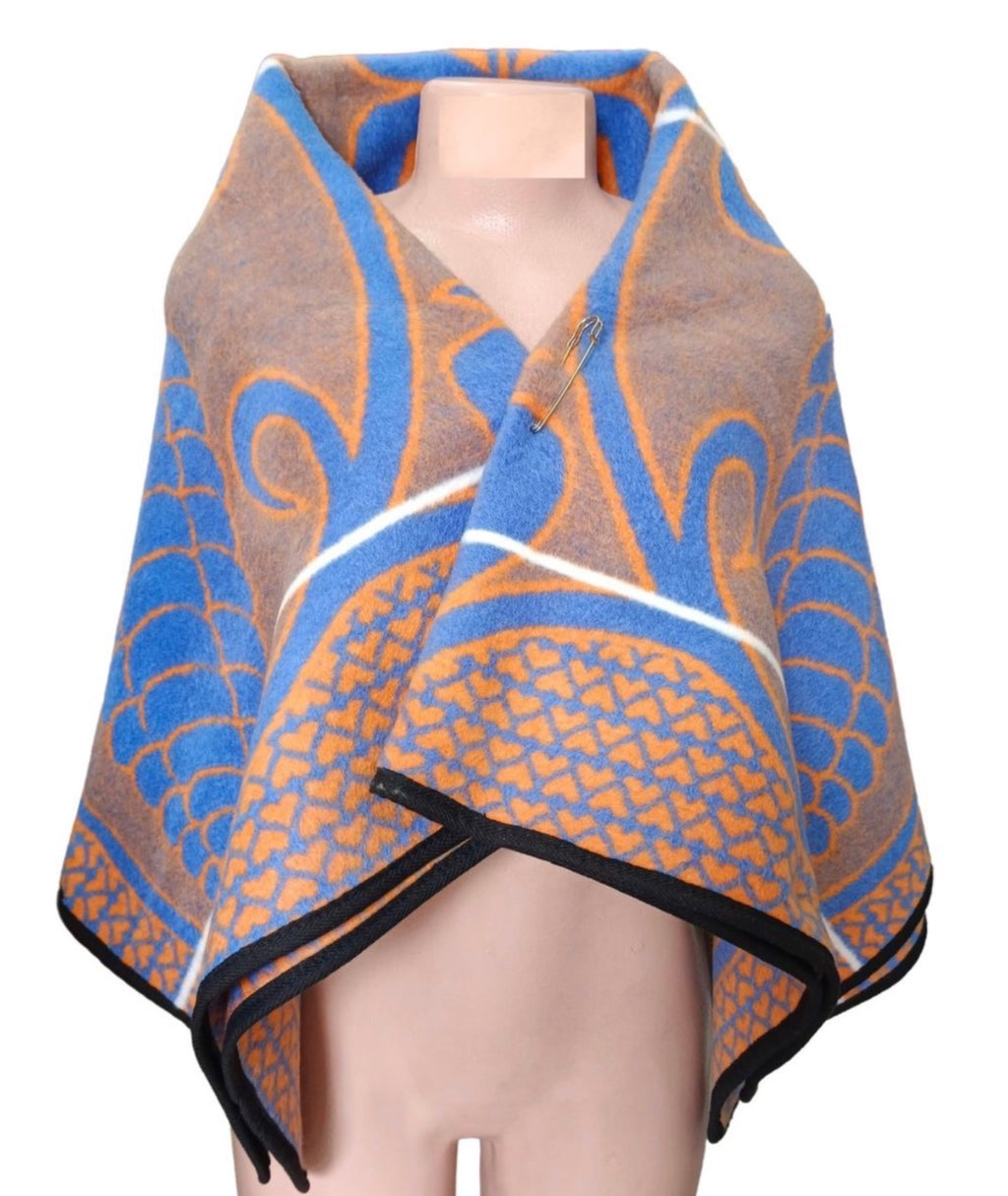 Aranda Acrylic Basotho Khotso Blanket - Pink