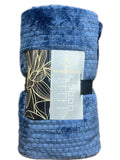 Absolute Decor Dot Throw - Blue