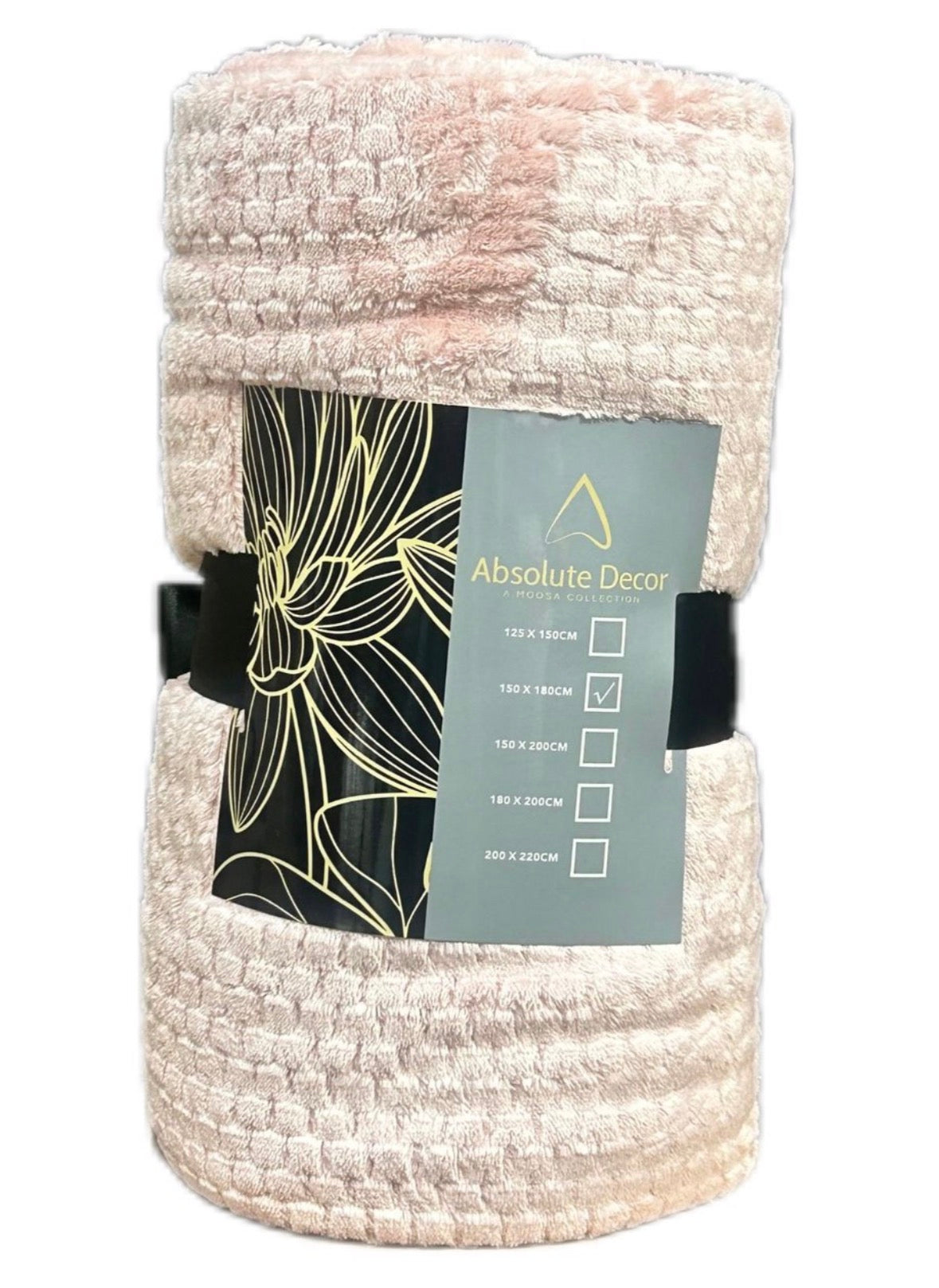 Absolute Decor Dot Throw - Pink
