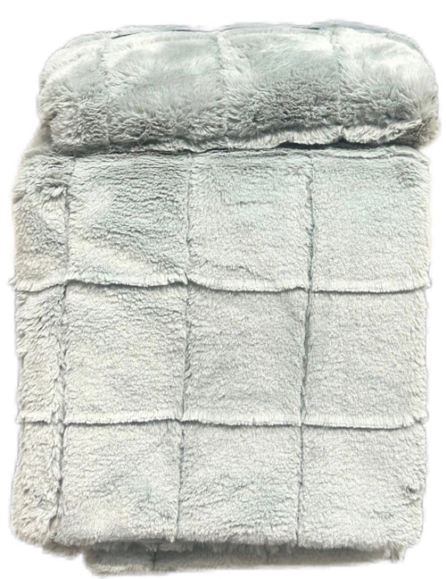 Absolute Decor Blocks Rabbit Fur - LIGHT