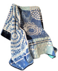 Cozy Cozy Embossed 2Ply Mink Queen Blanket - Blue