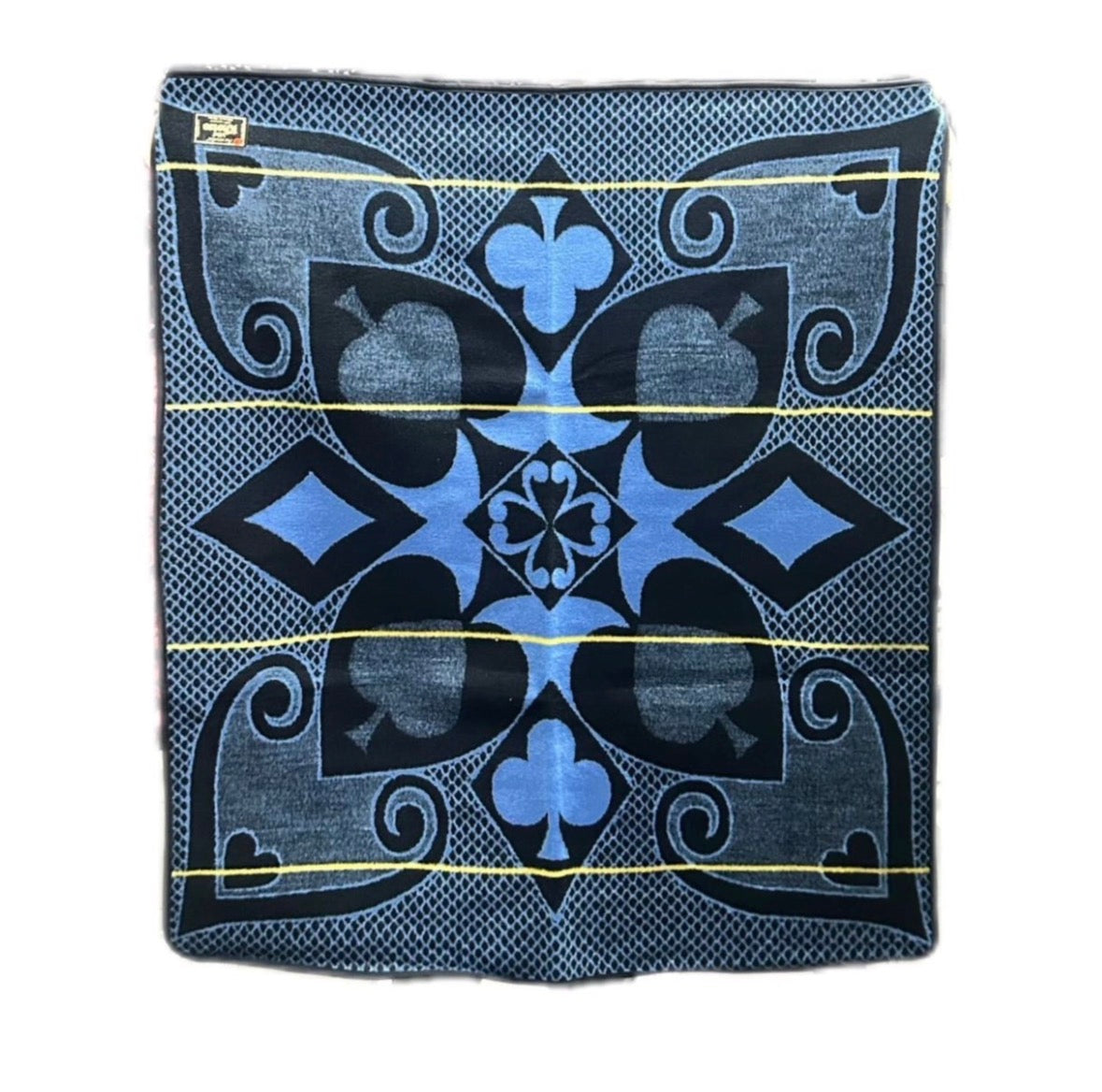 Mini Khotso Basotho Blanket - Cobalt