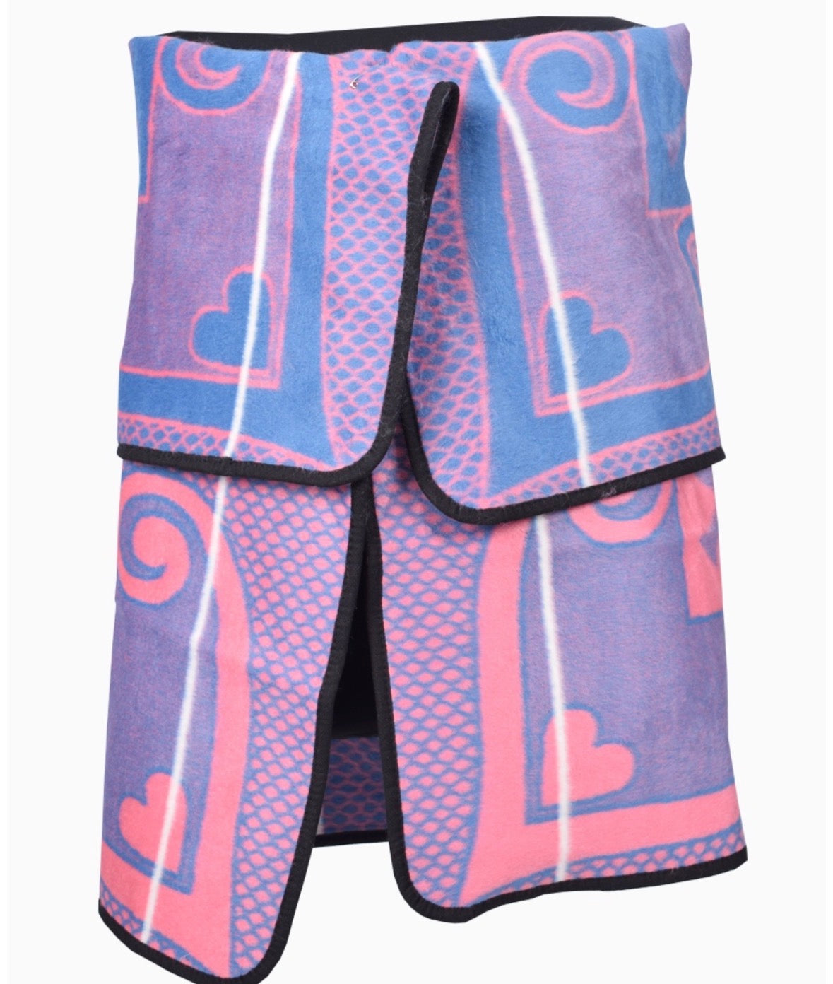 Mini Khotso Basotho Blanket - Pink