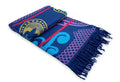 Aranda My Africa Basotho Blanket Throw Bella-Vita - Royal Blue