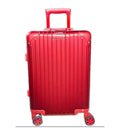 Lumin Aluminium Hard Shell Vertigo Suitcase with TSA Locks - 55cm - Red