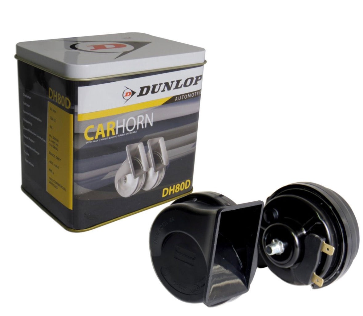 Dunlop 110 Decibel Twin Snail Hooter Set
