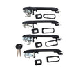 Car Door Handle For Volkswagen Golf Pull Type (4Pcs) Front + Rear