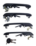 Outdoor Handle Set with Key - Compatible with VW Golf 1 2 City fox