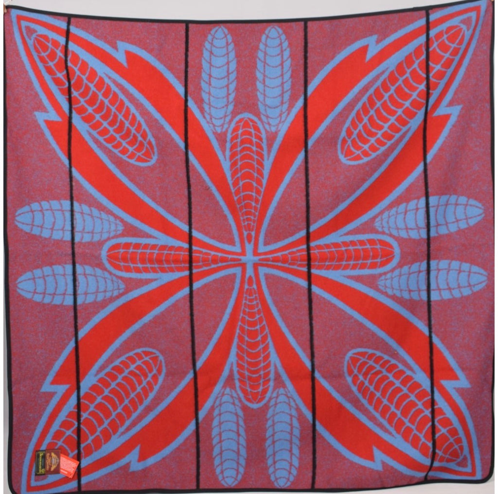 Seanamarena Blanket - Pink & Sky Blue