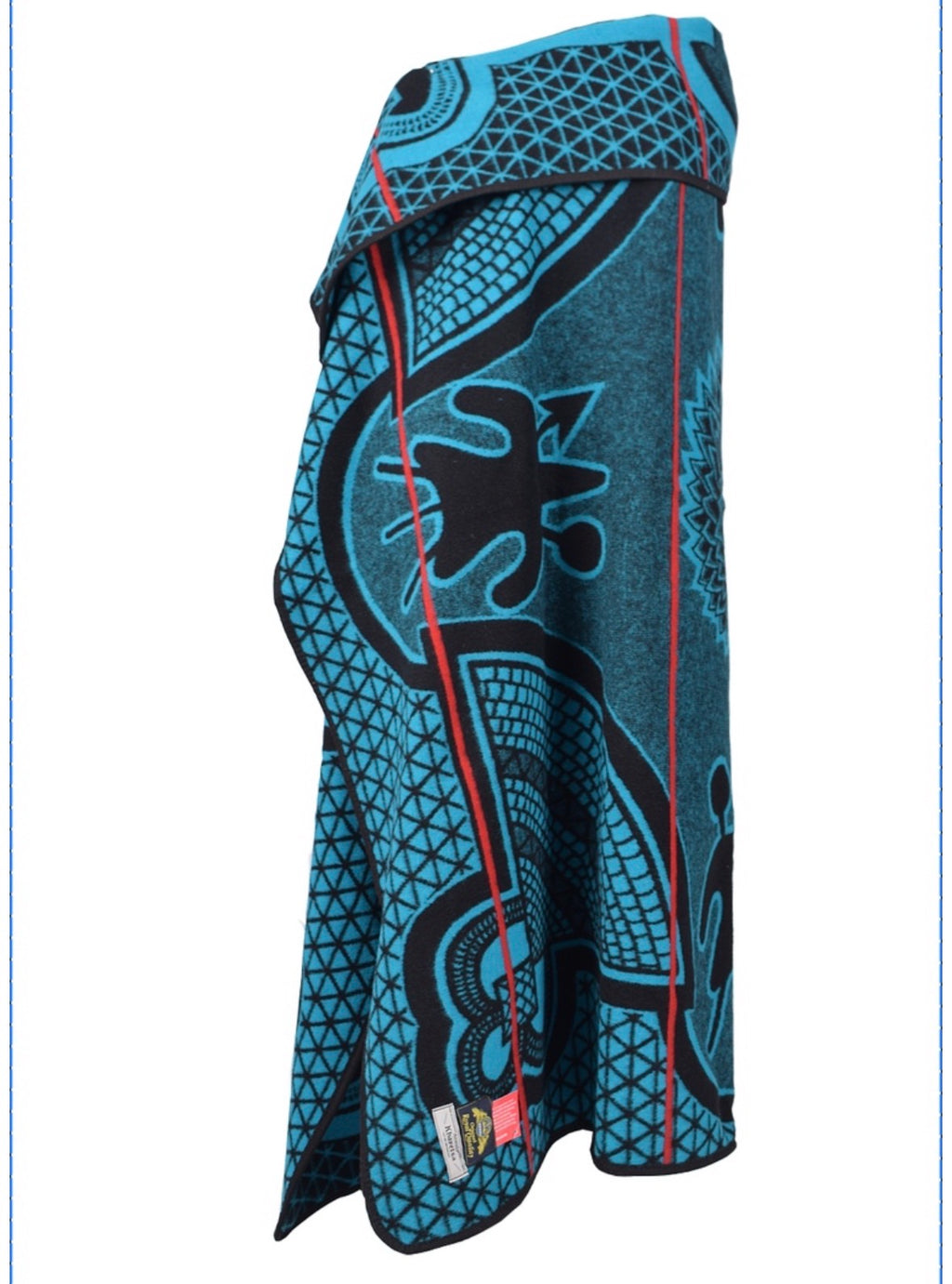 Kharetsa Turquoise Blue Blanket