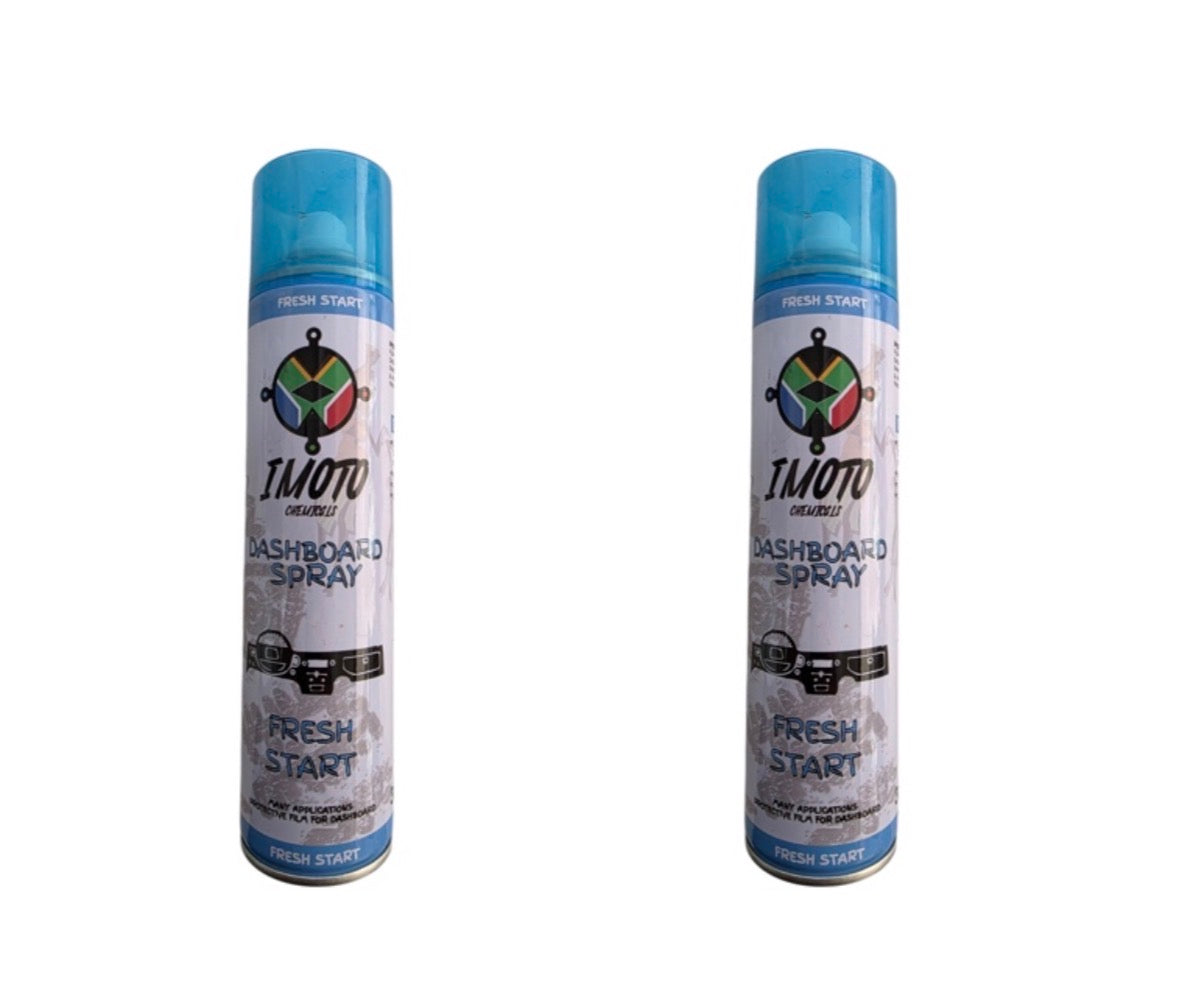 Imoto Dash Board Spray Fresh Start 300ml Cans Pack of 2