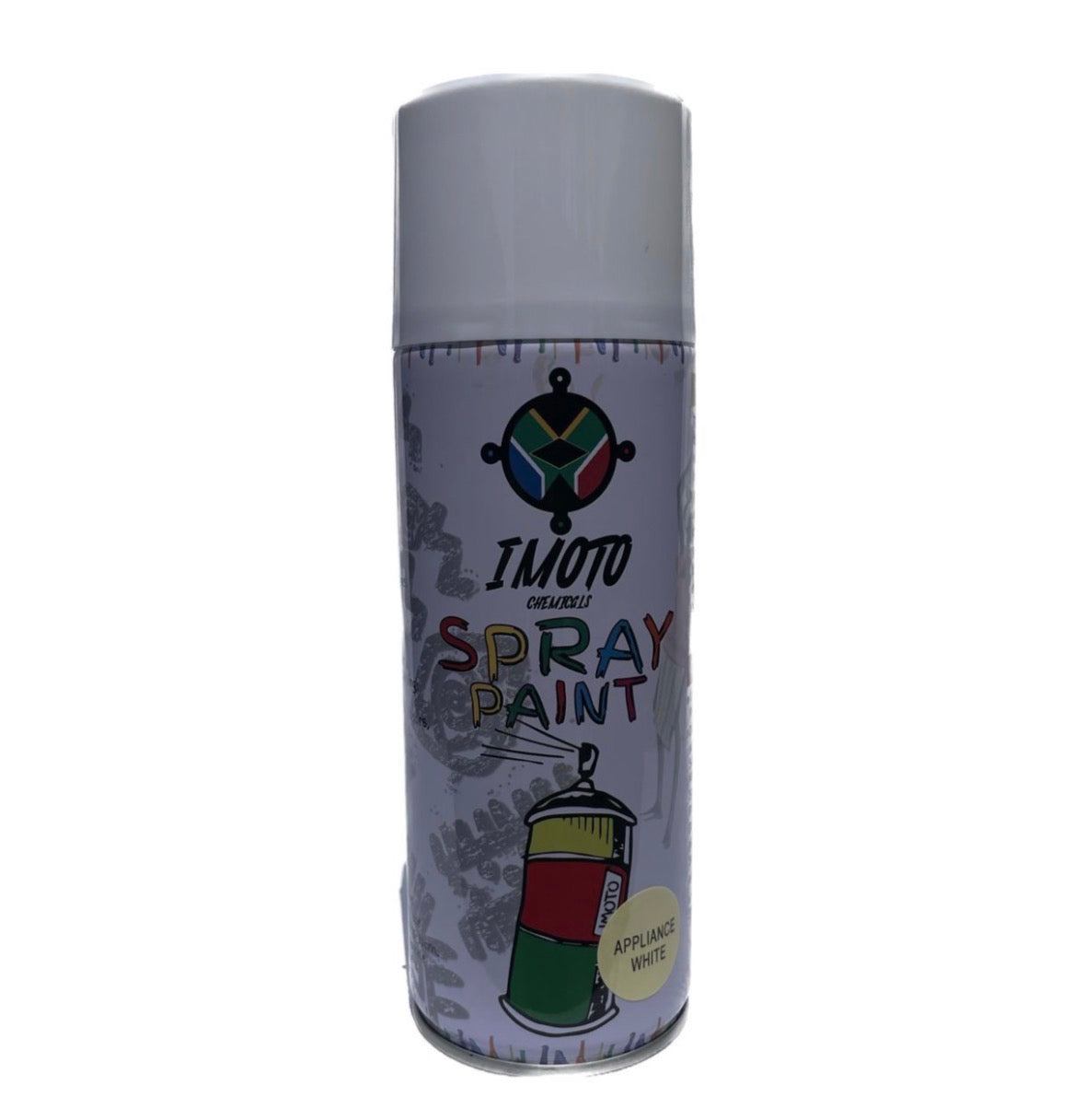 Imoto Spray Paint Spray Cans 450ml - Appliance White